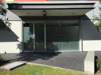 3M Frost Privacy Film On Office Building 3M Frost Privacy Film On Office Building